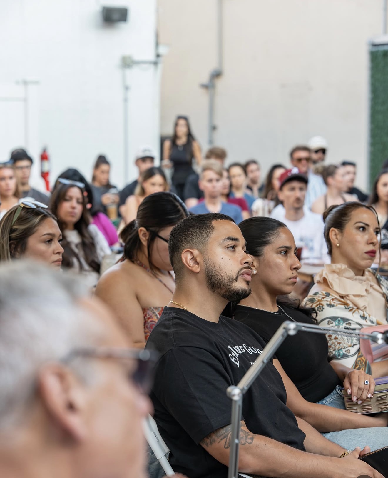 REV15 gathering, crowd